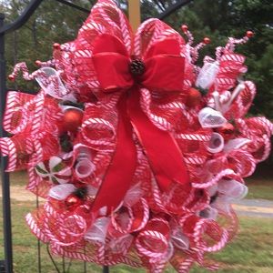 Wreath Candy Cane